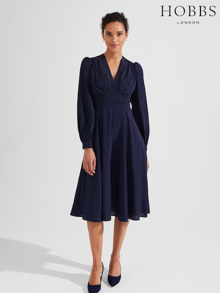 Hobbs Blue Dress (K91071) | 985 QAR
