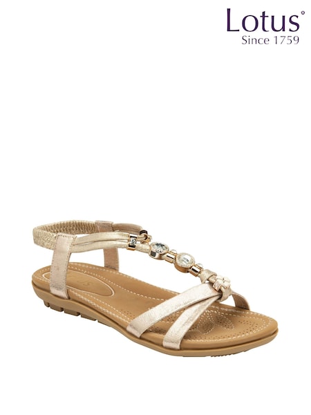 Lotus Silver Casual Open Toe Holiday Sandals (K91309) | € 17