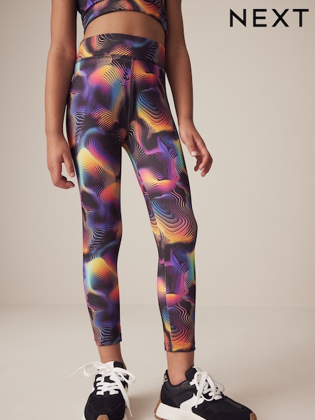 أمواج متعدد الألوان - Sports Leggings (3-16yrs) (K91323) | ‏10 د.إ.‏ - ‏ 15‏ د.إ.