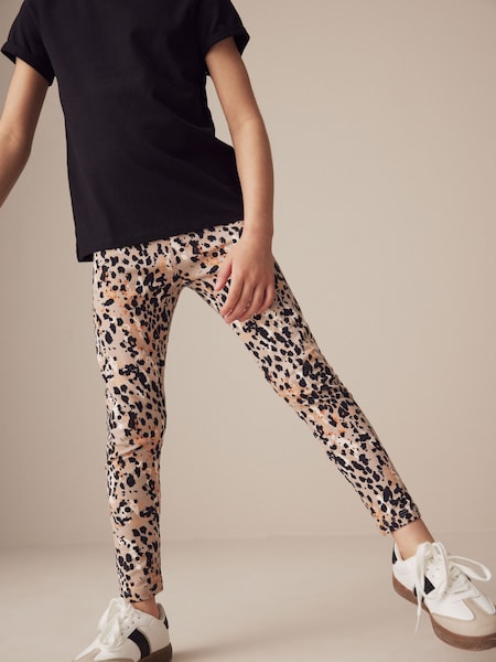 Abstrakter Animalprint - Animal Print Leggings (3-16yrs) (K91359) | 4 € - 9 €