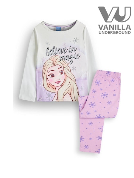 Vanilla Underground Purple Girls Licensed 100% Cotton Pyjamas (K91467) | €21