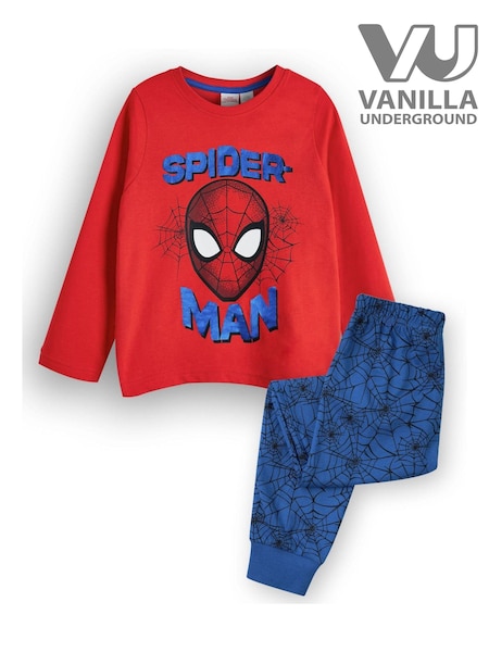 Vanilla Underground Boys Red Licensed 100% Cotton Pyjamas (K91491) | 79 QAR