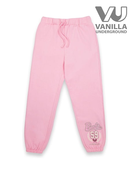 Vanilla Underground Pink Barbie Ladies Licensed Joggers (K91492) | €15