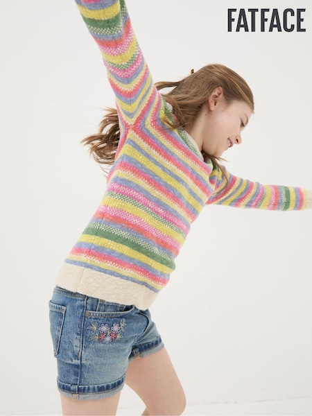 FatFace Yellow Stripe Jumper (K91538) | €13.50