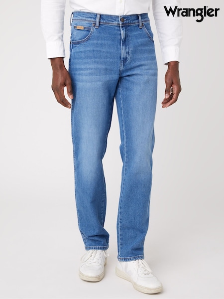 Wrangler New Favourite Straight Fit Texas Authentic Jeans (K91569) | LEI 633
