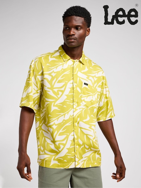 Lee Yellow/White Resort Shirt (K91575) | €42