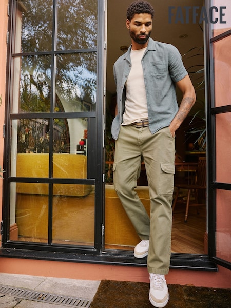 FatFace Breakyard Green Cargo Trousers (K91607) | €91