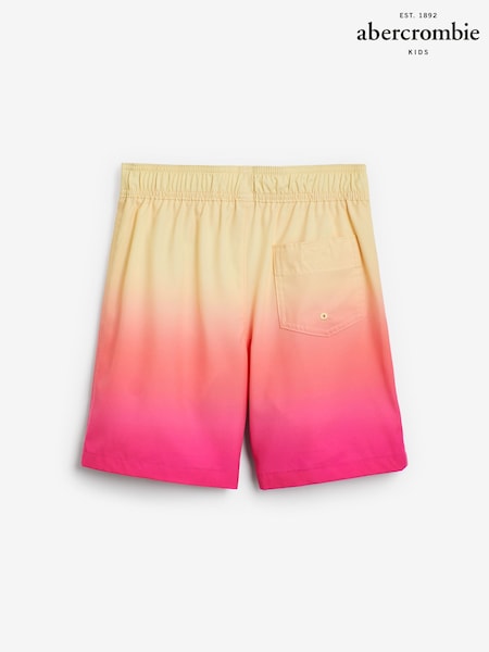 Abercrombie & Fitch Pink Ombre Swim Shorts (K91687) | 61 zł