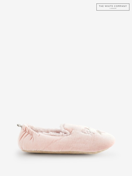 The White Company Pink Fairy Slippers (K91844) | €13