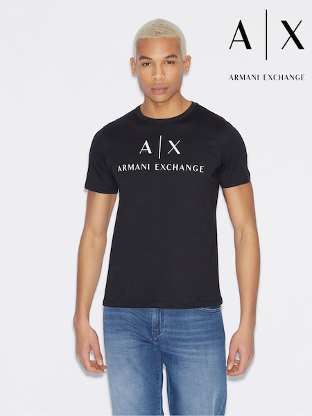 Armani Exchange Logo 100% Cotton T-Shirt (K91864) | ₪226