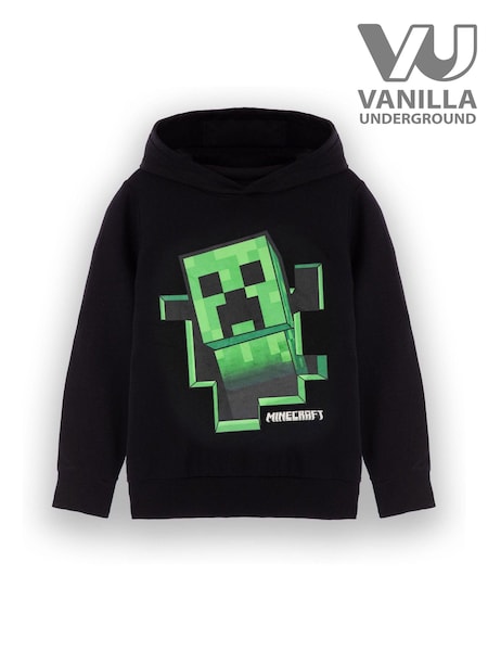 Vanilla Underground Boys Black Minecraft 100% Cotton Hoodie (K92210) | €27