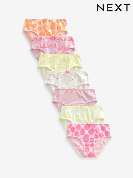 Multicolor - Print Briefs 7 Pack (1.5-16yrs) (K92280) | 14 € - 19 €