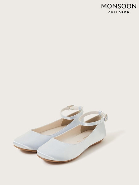 Monsoon Satin Ballerina Flats (K92304) | 12 € - 14 €