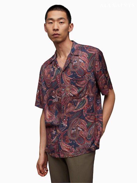 AllSaints Blue Zowie Shirt (K92402) | €72