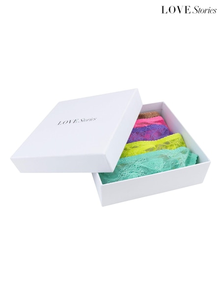Love Stories Multi Weekday Spice Thong Set 5 Pack (K92610) | €213