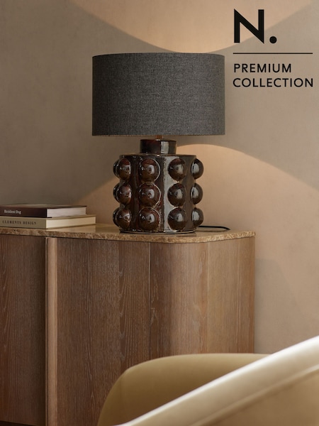 Black N. Premium Large Bobble Table Lamp (K92640) | €185