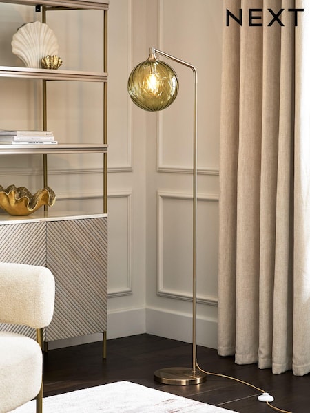 Green Freya Floor Lamp (K92707) | €131