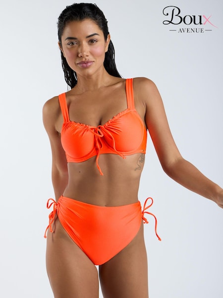 Boux Avenue Orange Amalfi Ruched Bikini Top (K93111) | €20