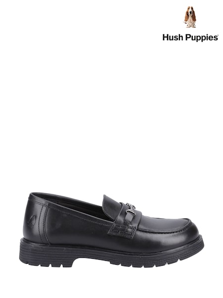 Hush Puppies Lydia Senior Black Patent Shoes (K93261) | € 67