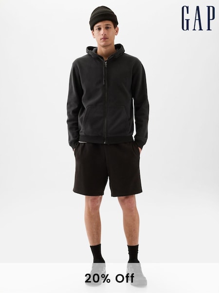 Gap Black Pull On Logo Jogger Shorts (K93337) | €36