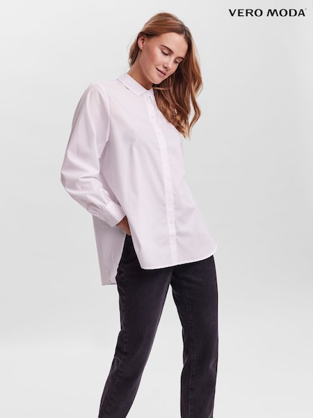 VERO MODA White Relaxed Fit Shirt (K93436) | €17.50