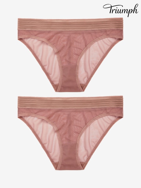 Triumph Tempting Sheer High Leg Tai Briefs 2 Pack (K93507) | 17 €