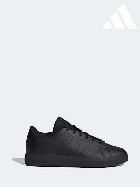 adidas Black Kids Advantage Base 2.0 Trainers (K93883) | R$ 325