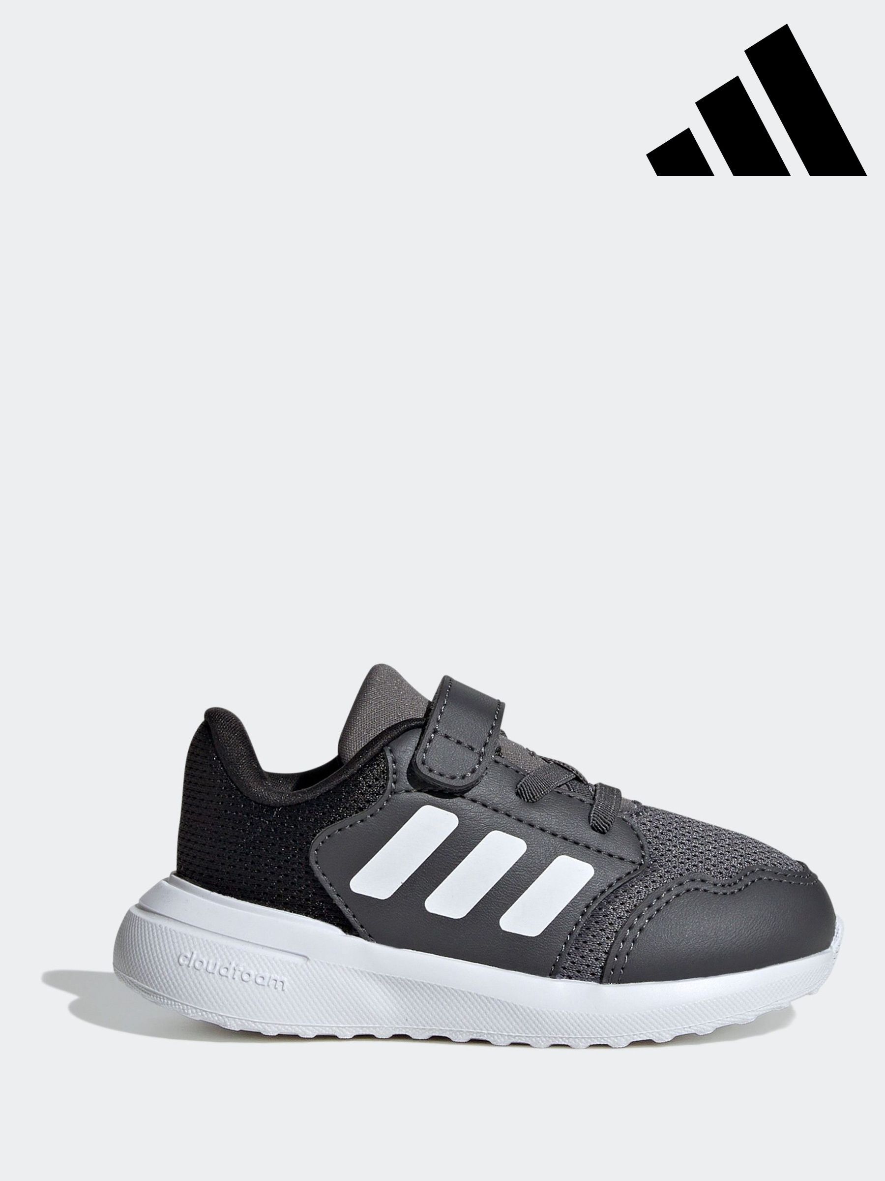 Girls Grey Trainers Girls Grey Lace Up Strap Trainers Next