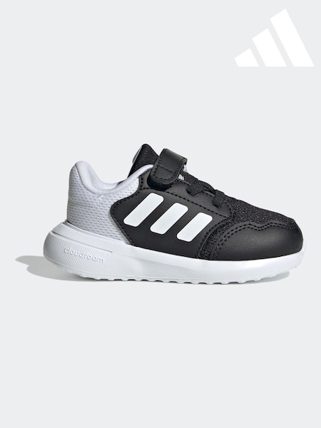 adidas Black/White Tensaur Run 3.0 Infant Kids Trainers (K93933) | €30
