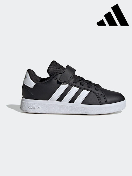 adidas Charcoal Black Grand Court 2.0 Trainers (K93949) | R$ 275