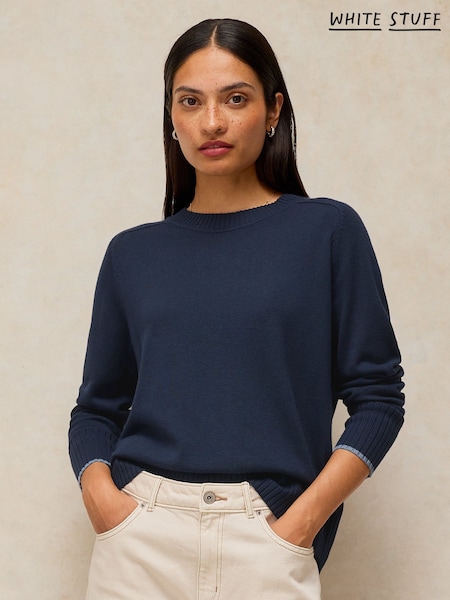 Blue - White Stuff Sienna Jumper