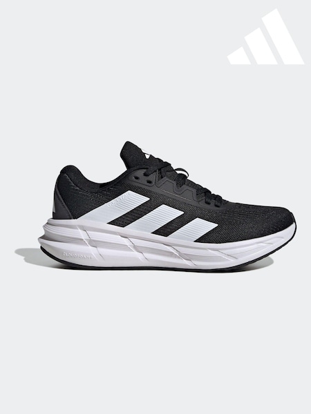 adidas Black Questar 3 Trainers (K94559) | €100