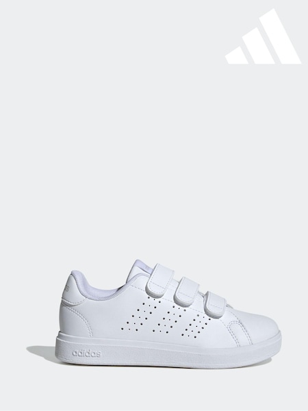 adidas Ivory Kids Advantage Base 2.0 Trainers (K94663) | R$ 295