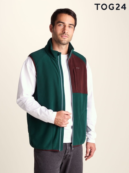 Zaļš - Regular Tog 24 Ainsworth Microfleece Gilet