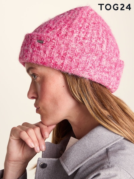 Pink - Tog 24 Isabella Supersoft Chunky Knit Beanie
