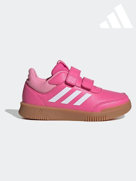 Adidas Pink/Tan Hook and Loop Tensaur Sport Trainers (K95091) | €35