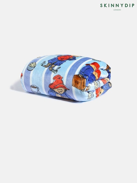 Blå - Skinnydip Paddington X Skinnydip Stripe Blanket