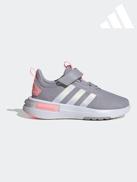 adidas Grey Kids Racer TR23 Shoes (K95636) | AED132
