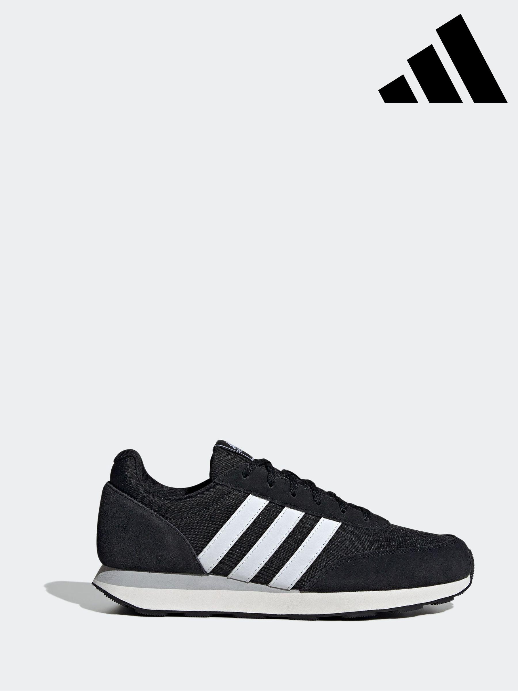 Adidas flat shoes black discount