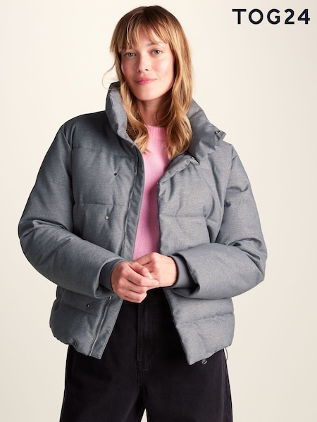 Grey - Tog 24 Allitt Short Insulated Padded Jacket