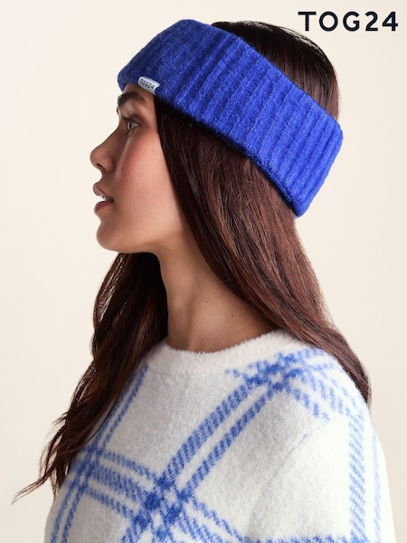 Blau - Tog 24 Ranora Winter-Stirnband aus Strickmaterial