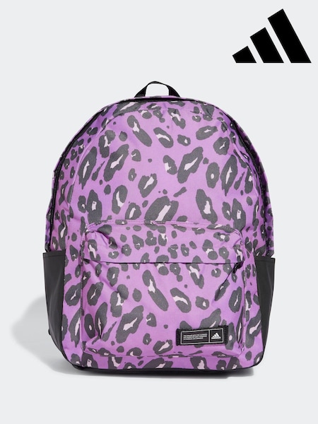 adidas Purple Animal Print Classic Backpack (K96374) | €35