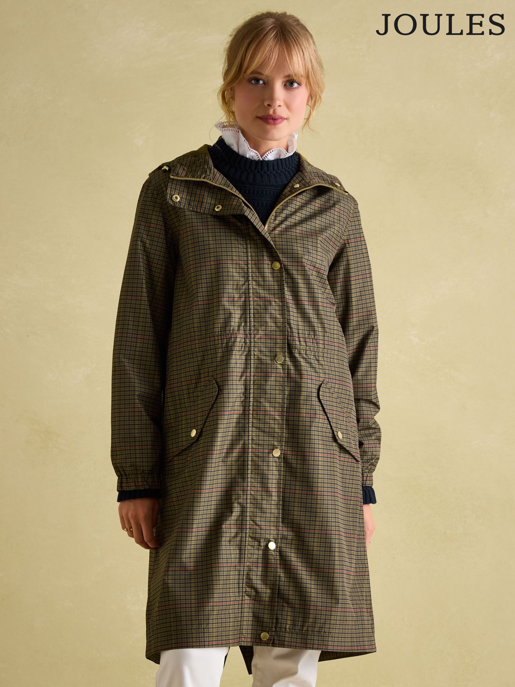 Joules Green Long Waterproof Coats Next Luxembourg
