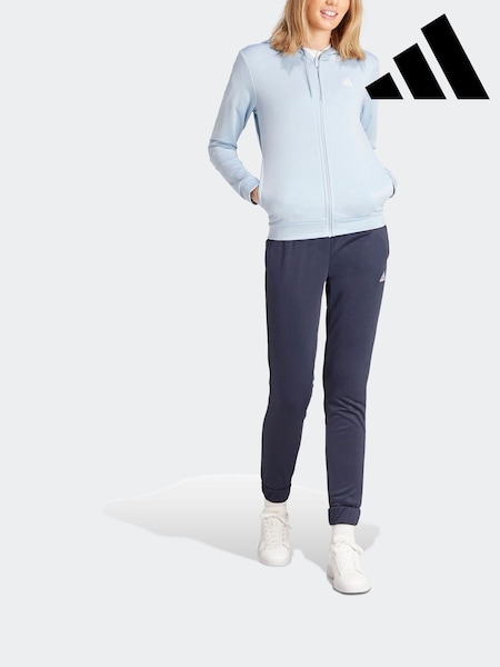 adidas Blue Sportswear Linear Tracksuit (K96635) | R$ 590