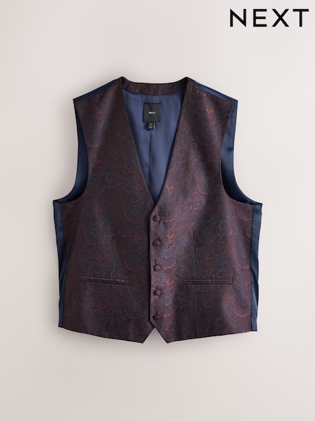 Burgundy Red - Regular Occasion Waistcoat