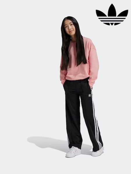 Musta - adidas originals Leveä lahje Verryttelyhousut (K96770) | €52