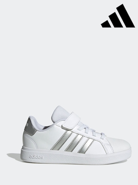 أبيض كريم - Adidas Grand Court 2.0 Trainers (K96778) | ‏15 ر.ع.‏