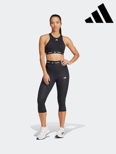 adidas Black Tech Fit Capri Tights (K96965) | R$ 325