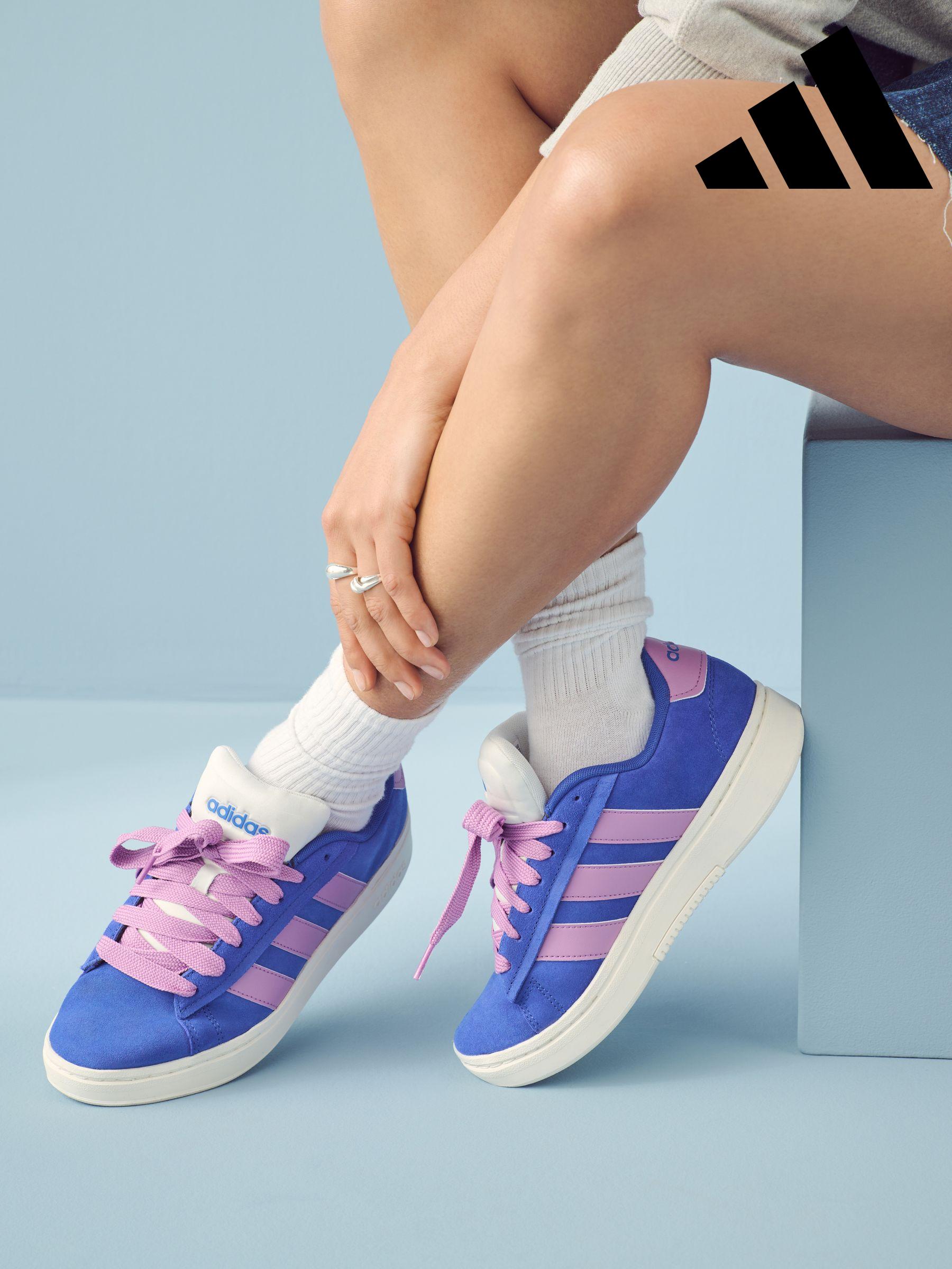 Trainers Adidas Blue Flat Stripe Footwear Next Oman