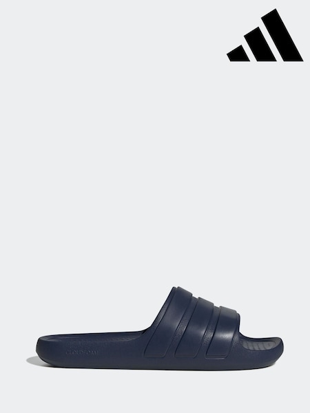 adidas Black/chrome Adilette Flow Slides (K97049) | €33